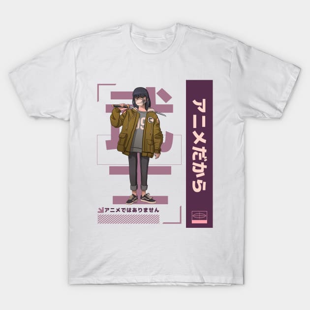 Anime Girl It's Not Cartoons It's Anime l Otaku Anime Lover T-Shirt by star trek fanart and more